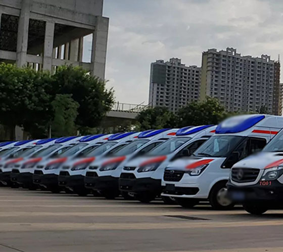 武定县服务车队展示