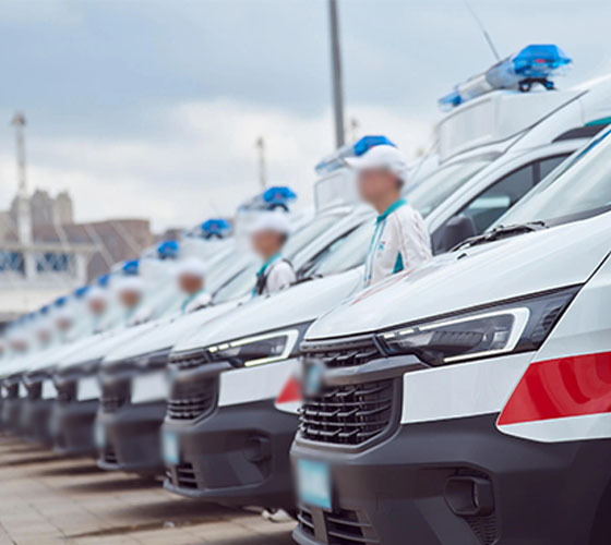 武定县服务车队展示